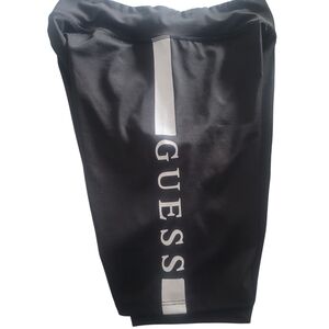 Guess Black Logo Spandex Shorts XS